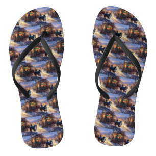 Bernese Berg Kerstfeest Seizoen Teenslippers