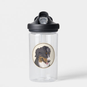 Bernese Berghond 2 Schilderij - Cute Origineel Doe Waterfles