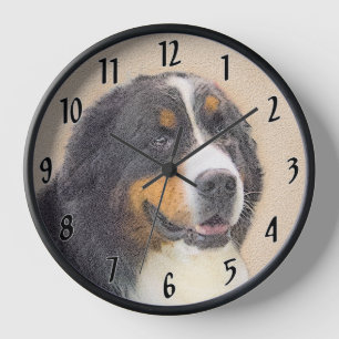 Bernese Berghond 2 Schilderij - Originele Honden K