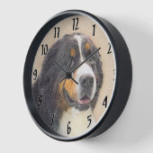 Bernese Berghond 2 Schilderij - Originele Honden K (Hoek)