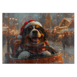 Bernese Berghond Achtbaan Kerstmis Snijplank