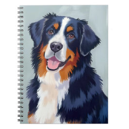 Bernese Berghond | Aquarel Huisdier Notitieboek