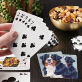 Bernese Berghond | Aquarel Huisdier Pokerkaarten (Insitu)