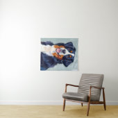 Bernese Berghond | Aquarel Huisdier Wandkleed (In Situ (horizontaal))