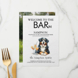 Bernese Berghond Bar Menu