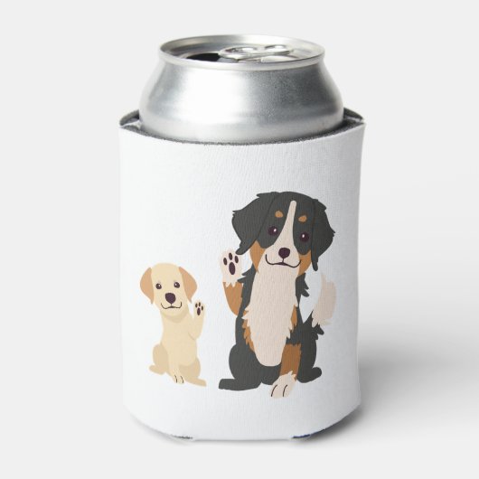 bernese berghond blikjeskoeler (Blikje Voorkant)