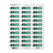 Bernese Berghond Golf adreslabel Etiket (Full Sheet)