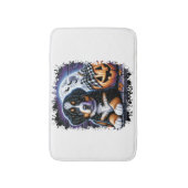 Bernese Berghond Halloween Badmat (Voorkant Verticaal)