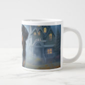 Bernese Berghond Halloween Griezelen Grote Koffiekop (Rechts)