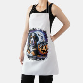 Bernese Berghond Halloween Schort (Insitu)
