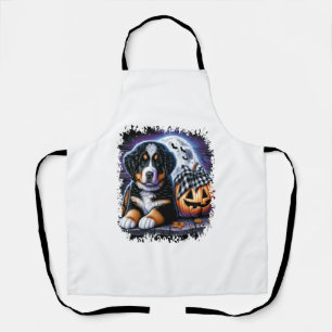 Bernese Berghond Halloween Schort