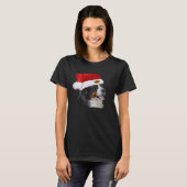 Bernese Berghond Kerst T-shirt Hond Kerst Cos (Voorkant volledig)