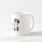 bernese berghond koffiemok (Voorkant rechts)