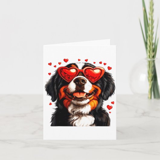 Bernese Berghond Mooie Berner Hond Liefhebber Vale Kaart (Voorkant)