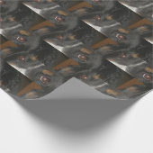 Bernese Berghond Ogen Cadeaupapier (Hoek)