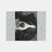 bernese berghond .png fleece deken (Voorkant (Horizontaal))