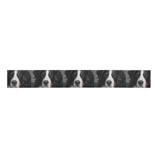 bernese berghond .png grosgrain lint (Voorkant)