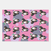 Bernese Berghond Puppy Inpakpapier Vellen (Voorkant 2)