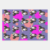 Bernese Berghond Puppy Inpakpapier Vellen (Voorkant)