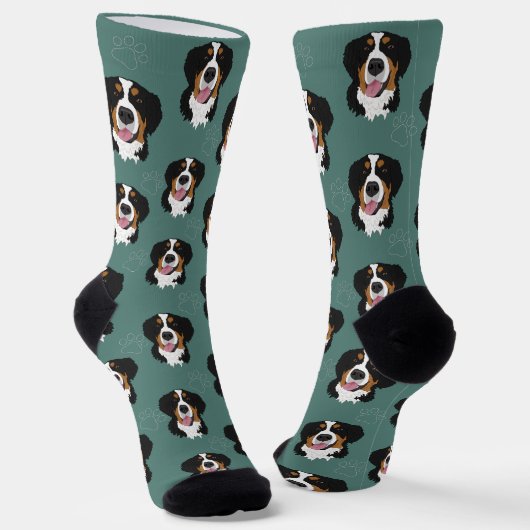 Bernese Berghond Sokken (Gebogen)