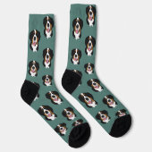Bernese Berghond Sokken (Rechts)