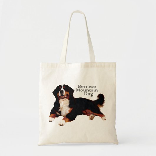 Bernese Berghond Tote Bag (Voorkant)