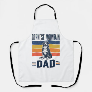 Bernese Berghond Vader Vintage Vector Design_1 Schort