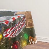 Bernese Bergvakantie Backen: Festive Kerstmis Tafelkleed (Voorbeeld)