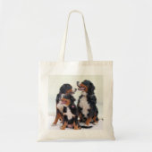 bernese bernese hond tote bag (Voorkant)