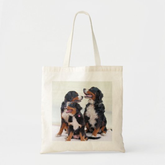 bernese bernese hond tote bag (Voorkant)
