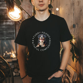 Bernese Bliss: Furry Friend Faithful Companion Tee T-shirt