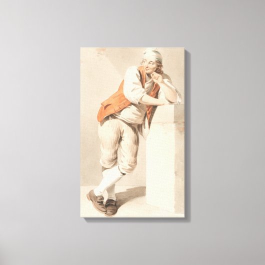 Bernese boer door Sigmund Freudenberger Canvas Afdruk (Voorkant)