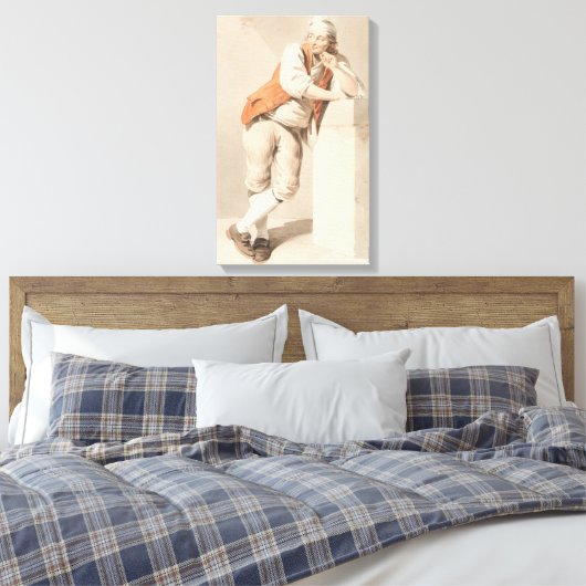 Bernese boer door Sigmund Freudenberger Canvas Afdruk (Insitu (Slaapkamer))