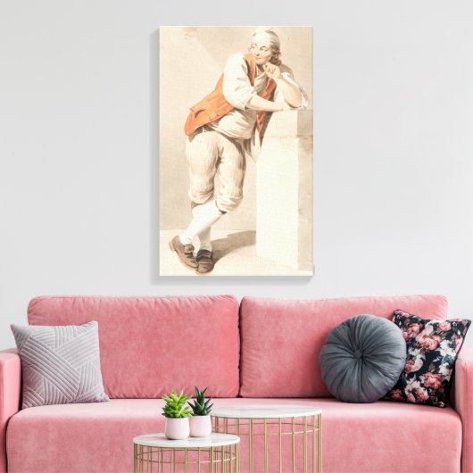 Bernese boer door Sigmund Freudenberger Canvas Afdruk (Insitu (Woonkamer))