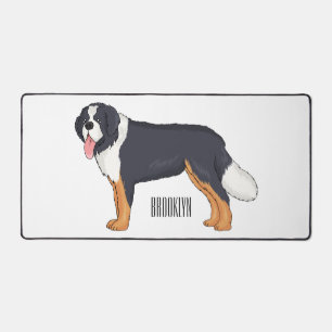 Bernese cartoon van berghond bureaumat