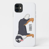 Bernese cartoon van berghond Case-Mate iPhone case (Achterkant)
