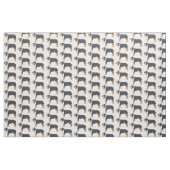 Bernese cartoon van berghond stof (Fat Quarter)