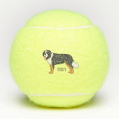 Bernese cartoon van berghond tennisballen (Voorkant)