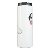 Bernese cartoon van berghond thermosbeker (Achterkant)