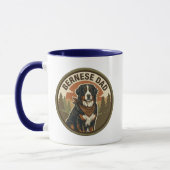 Bernese Dad koffiemok | Mountain Dog Dad cadeau Mok (Links)