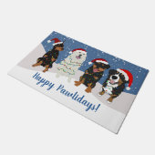 Bernese Doberman Pyrenees Rottweiler Deurmat (Schuin)