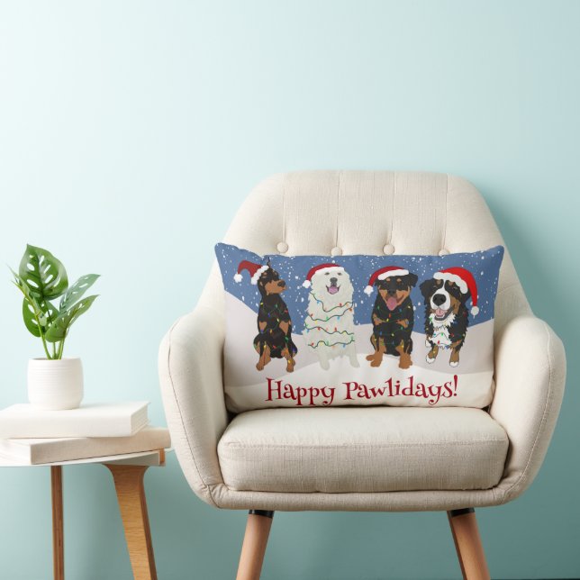 Bernese Dobermann Pyreneeën Rottweiler  Kussen (Stoel)