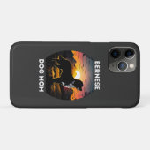 Bernese en de Rising Sun voor Bernese Dog Mam Case-Mate iPhone Case (Achterkant (horizontaal))