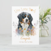 Bernese Honden Adoptie, Gotcha Dag Kaart (Staand voorkant)