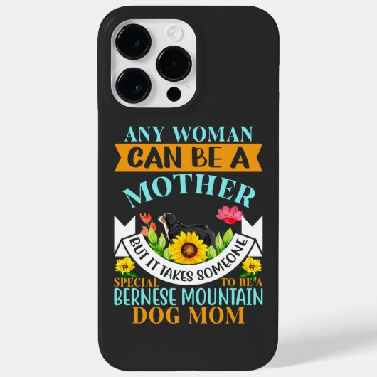 Bernese-hondenmoeder, Bernese-hondenmoeder, Bernes Case-Mate iPhone Case (Achterkant)