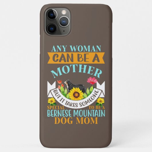Bernese-hondenmoeder, Bernese-hondenmoeder, Bernes Case-Mate iPhone Case (Achterkant)