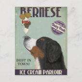 Bernese Ice Cream Briefkaart (Voorkant)