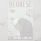 Bernese Ice Cream Briefpapier (Voorkant)