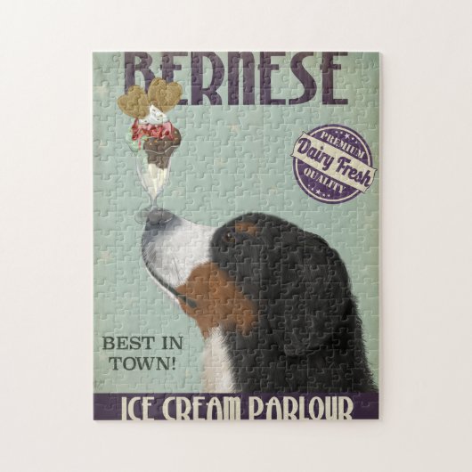 Bernese Ice Cream Legpuzzel (Verticaal)