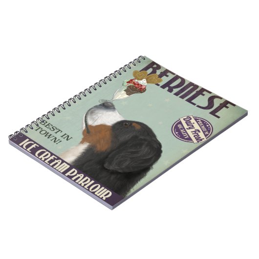 Bernese Ice Cream Notitieboek (Linkerzijde)